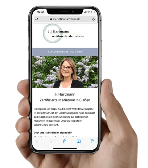 Online Auftritt mobile