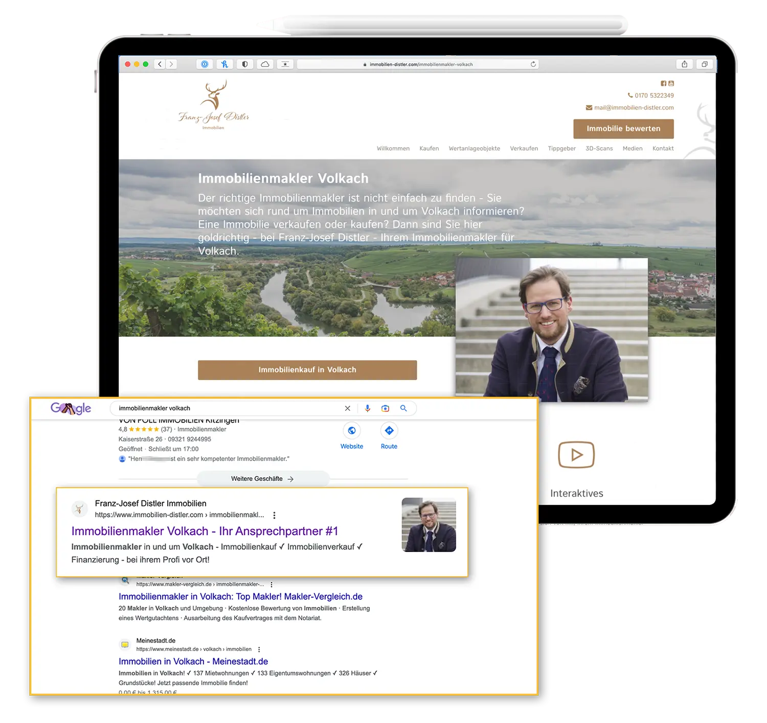 ipad_lokales-seo-referenz-distler-immobilien